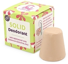 Bergamot & Geranium Solid Deodorant - Lamazuna Solid Deodorant With Bergamot & Geranium — photo N1