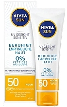 Fragrances, Perfumes, Cosmetics フェイス 日焼け止め - NIVEA Sun UV Face Sensitive SPF 50