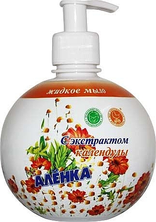 Liquid Soap with Calendula Extract - Alenka — photo N3