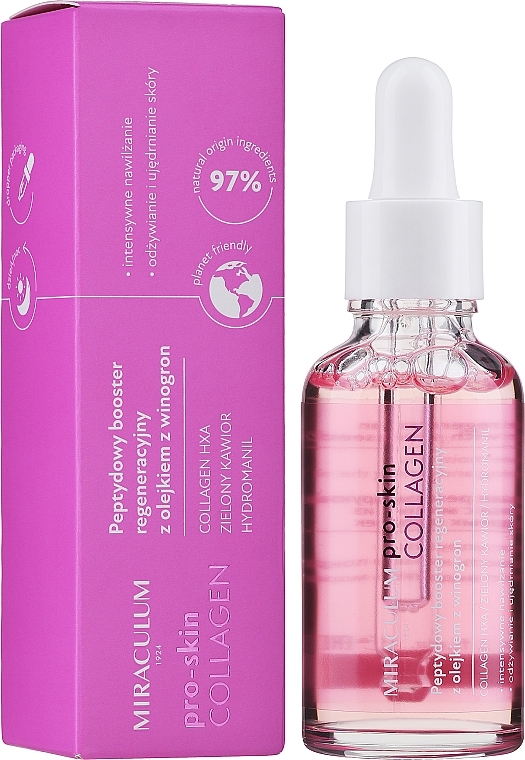 Repairing Peptide Booster with Grape Oil - Miraculum Collagen Pro-Skin Peptide Booster — photo N1