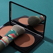 Makeup Brush Set, 7 pcs - Eigshow Essential Greener Model Fresher Brush Kit — photo N10