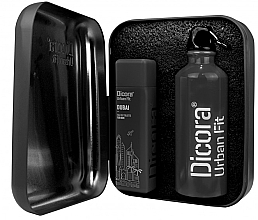 Dicora Urban Fit Dubai - Set (edt/100ml + bottle/1pc + box/1pc) — photo N2