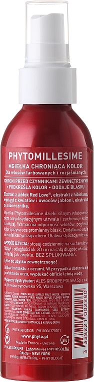 Hair Color Protecting Mist - Phyto Phytomillesime Beauty Concentrate — photo N9