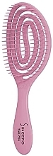 Hair Brush, pink - Sincero Salon FlexiPro Hair Brush Pink — photo N1
