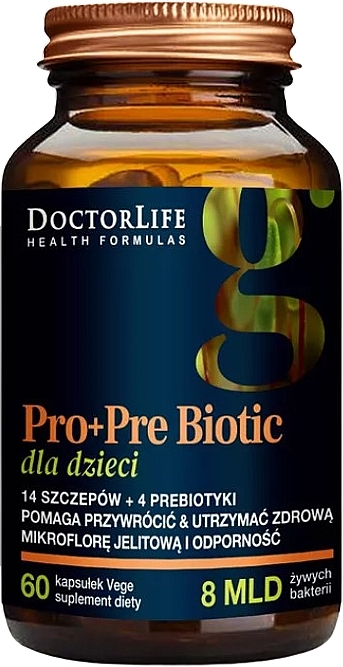 Kids Pro + Pre Biotic Dietary Supplement  - Doctor Life Pro+Pre Biotic — photo N1