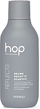 Color Boost Shampoo for Brow Hair - Montibello HOP Brown Reflects Shampoo — photo N1