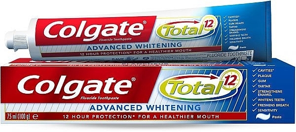 Complex Whitening Toothpaste - Colgate Advanced White — photo N1