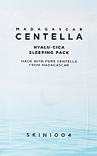 Night Face Mask - Skin1004 Madagascar Centella Hyalu-Cica Sleeping Pack (sample) — photo N1