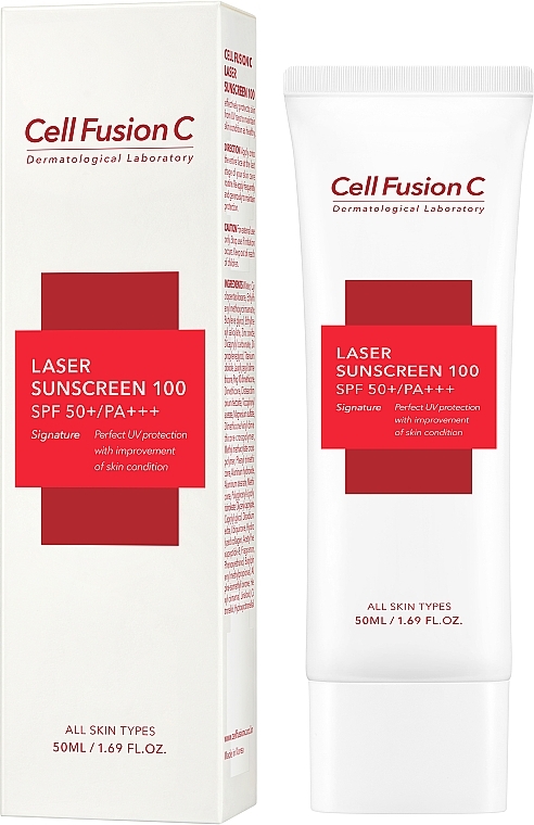 Sun Cream SPF50+ PA+++ - Cell Fusion C Laser Sunscreen 100 SPF50+/PA+++ — photo N2