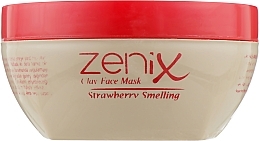 Facial Clay Mask "Strawberry" - Zenix Clay Face Mask — photo N4