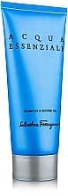 Fragrances, Perfumes, Cosmetics Salvatore Ferragamo Acqua Essenziale - Shampoo-Shower Gel 