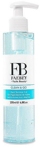 Hand Sanitizer - Faebey Clean & Go Hand Sanitizer Gel — photo N1