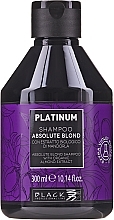 Fragrances, Perfumes, Cosmetics Bleached Hair Shampoo - Black Professional Line Platinum Absolute Blond Shampoo