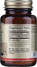 Dietary Supplement "Biotin" 1000mcg - Solgar Enhanced Potency Biotin — photo N4