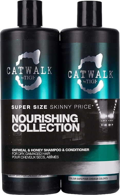 Set - Tigi Catwalk Oatmeal & Honey (shm/750ml + cond/750ml) — photo N1