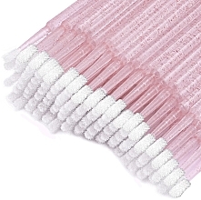 Lint-Free Lash Applicator 2 mm, light pink with glitter - Clavier — photo N2