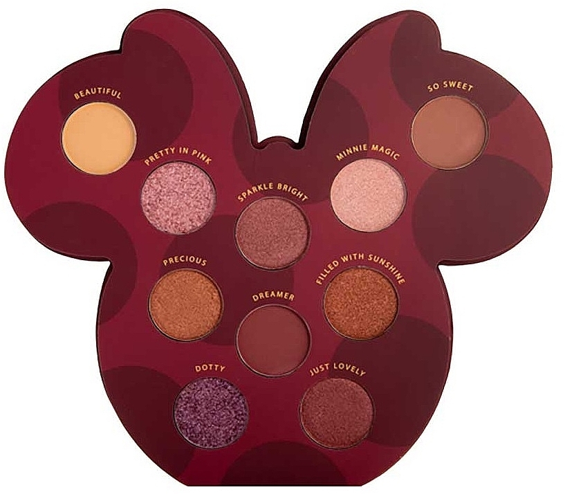 Eyeshadow Palette - Mad Beauty Disney Minnie Mouse Eyeshadow Palette — photo N2