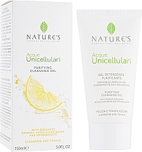 Fragrances, Perfumes, Cosmetics Face Cleansing Gel - Nature's Acque Unicellulari Purifying Cleansing Gel