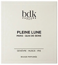 Fragrances, Perfumes, Cosmetics Scented Candle in Glass - BDK Parfums Pleine Lune Scented Candle