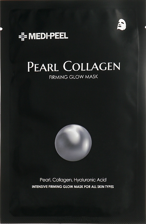 Pearl Collagen Sheet Mask - Medi Peel Pearl Collagen Firming Glow Mask — photo N4