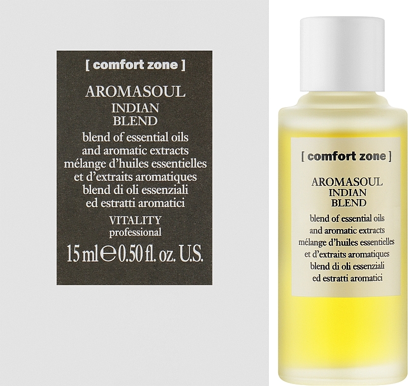 Body Essential Oil Blend - Comfort Zone Aromasoul India Blend — photo N2