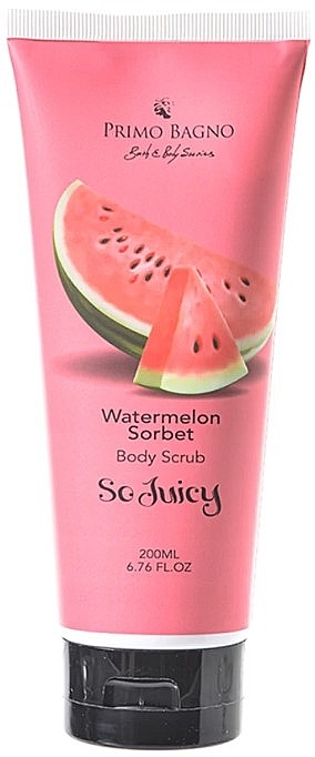 Watermelon Sorbet Body Scrub - Primo Bagno Watermelon Sorbet Body Scrub (tube) — photo N1