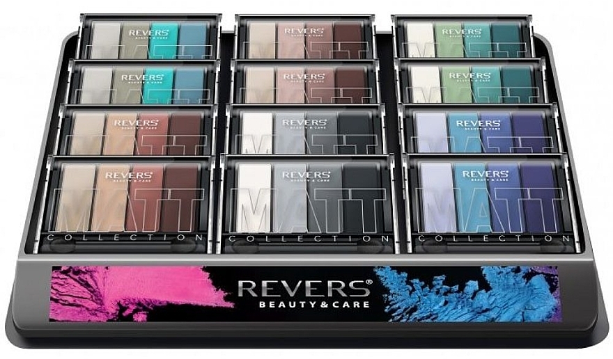 Eyeshadow Set - Revers Galant Matt Collection Set 3 M (12x6g) — photo N1