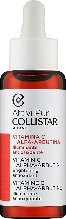 Vitamin C + Alpha-Arbutin Face Serum - Collistar Pure Actives Vitamin C+Alpha -Arbutin — photo N3