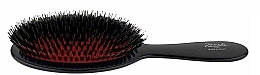 Nylon Hair Brush, black - Janeke Nylon Brush — photo N1