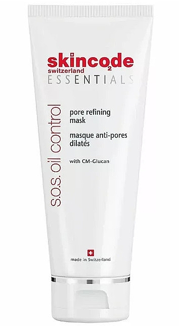 Cleansing Face Mask - Skincode Essentials S.O.S. Oil Control Pore Refining Mask — photo N1