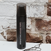 Volume Mousse Strong Hold - Sebastian Professional Mousse Forte — photo N2
