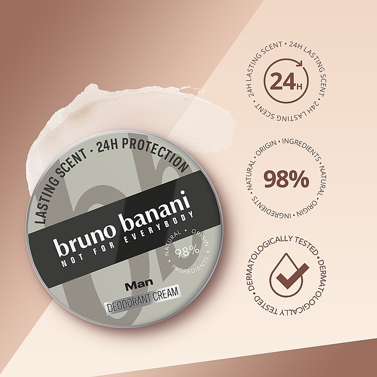 Bruno Banani Man - Deodorant Cream — photo N4