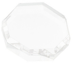 Fragrances, Perfumes, Cosmetics Octagonal Round Crystal Lash Glue Stand - Novalia Group