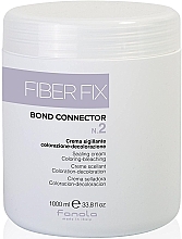 Thickening Post Color & Bleacing Hair Cream - Fanola Fiber Fix Bond Connector №2 — photo N1