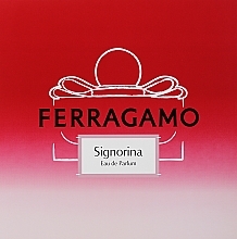 Salvatore Ferragamo Signorina - Set (b/lot/50 ml+EDP/100ml+EDP/10ml) — photo N2