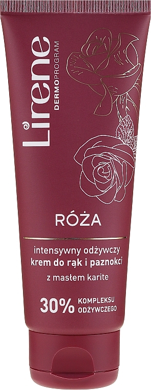 Hand Cream "Rose" - Lirene Rose Hand Cream — photo N1