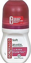 Roll-On Deodorant Antiperspirant - Borotalco Anti-Transpirant Roll-On Soft — photo N6