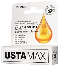 Oil Complex Lip Balm - MaXmedical UstaMax Lip Balm With Oil Complex — photo N10