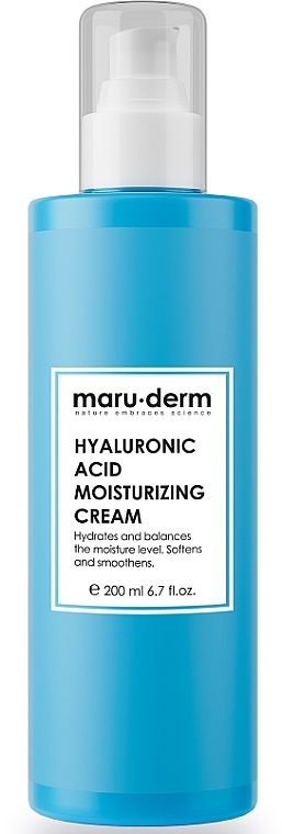 Hyaluronic Acid Hydrating Face & Body Ceam - Maruderm Cosmetics Hyaluronic Acid Moisturizing Cream — photo N1