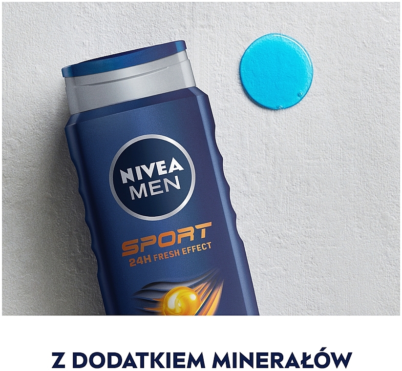 Shower Gel "Sport" - NIVEA MEN Sport Shower Gel — photo N2