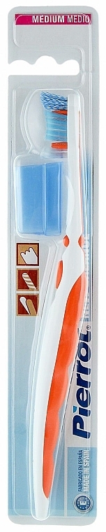 New Balance Toothbrush, medium, orange - Pierrot New Balance  — photo N1