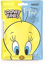 Sheet Mask with Honey Scent - Mad Beauty Looney Tunes Mascarilla Facial Tweety — photo N1