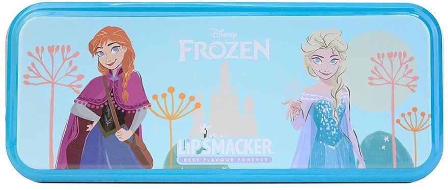 Makeup Palette Case - Lip Smacker Frozen Makeup Case Triple Layer Beauty Tin — photo N2