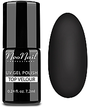 Fragrances, Perfumes, Cosmetics Gel Polish Top Coat "Matte" (velor effect) - NeoNail Professional Top Matte Velour Uv Gel Polish