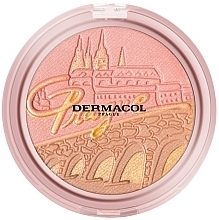 Fragrances, Perfumes, Cosmetics Bronzing Powder with Blush - Dermacol Bronzing and Highlighting Powder With Blush