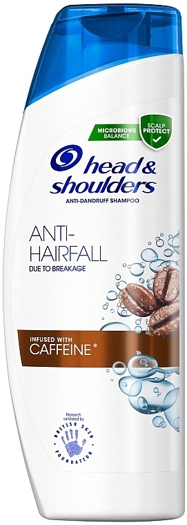 Anti-Dandruff Caffeine Shampoo - Head & Shoulders Coffeine Shampoo — photo N1