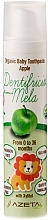 Fragrances, Perfumes, Cosmetics Baby Toothpaste "Apple" - Azeta Bio Organic Baby Toothpaste Apple