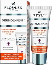 Fragrances, Perfumes, Cosmetics Sunscreen Day Face Cream - Floslek Pharma Dermo Expert Photoprotector Day Cream SPF 30