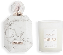 Fragrances, Perfumes, Cosmetics Revolution Beauty Timeless - Set (edt/100ml + candle/100g)