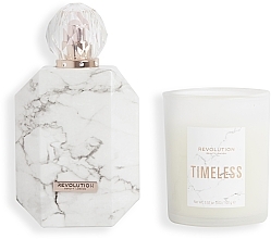 Revolution Beauty Timeless - Set (edt/100ml + candle/100g) — photo N1